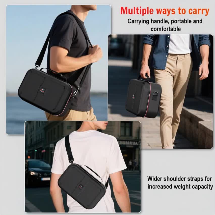 Extra Large Capacity for switch 2 Storage Bag, Made Of Durable Nylon Material, With Built-in Card Slot And Portable Shoulder Strap, Suitable For Switch 2 Game Accessories, Perfect Gift For Lovers And Ramadan