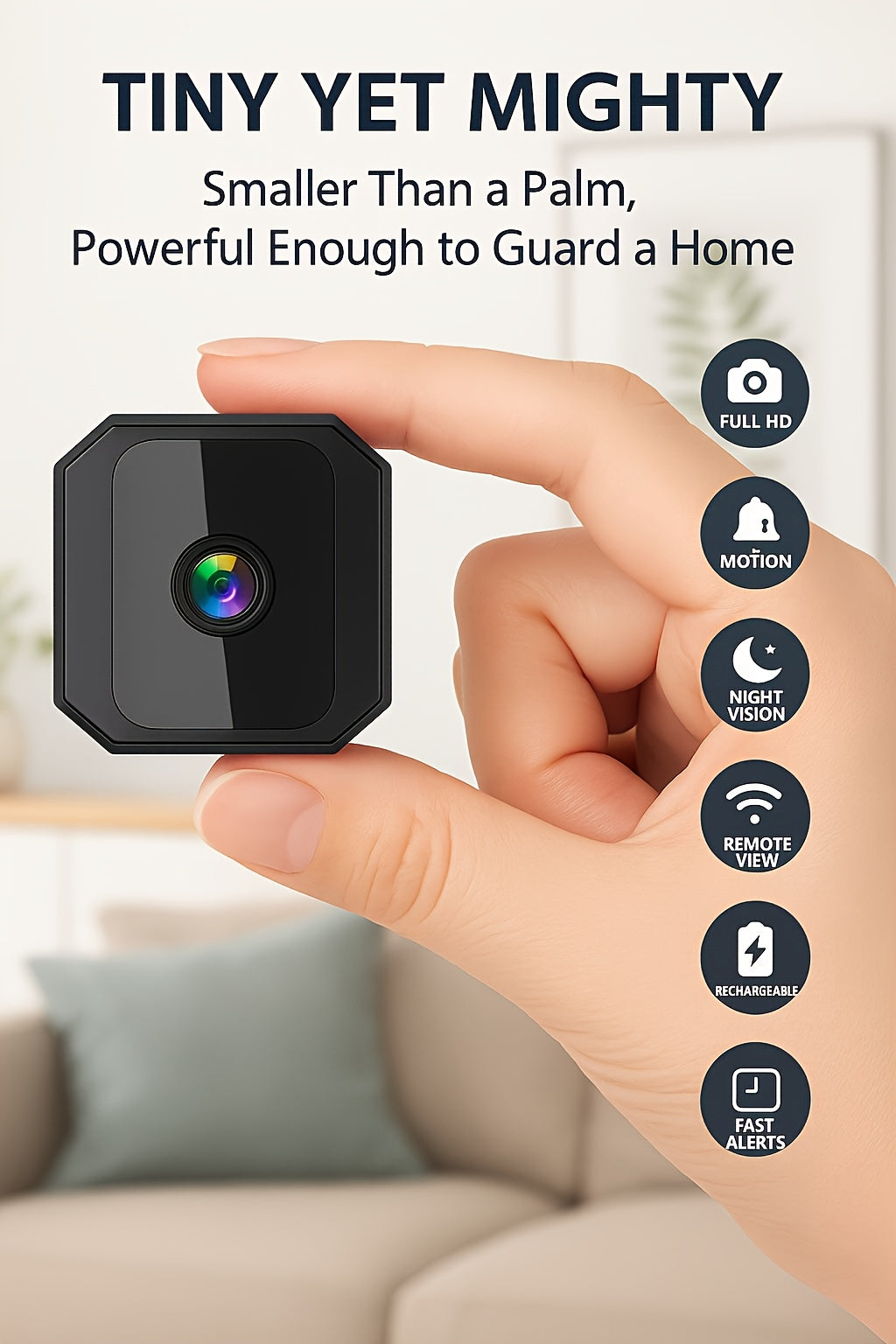 Halloween Special Offer!  Wireless Surveillance Camera - Full-Color Night Vision, Two-Way Voice Call, Motion Detection, Built-in AP Hotspot, Internet-Free Viewing, Real-Time Monitoring for Home, Family, And Pet Safety