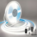 [Halloween, Christmas] 32.8Ft/10M 4800Leds COB LED Strip Light Dimmable LED Tape Light, Super Bright High Lumen Flexible COB LED Tape Light for TV, Bedroom, Kitchen Cabinet, Halloween, Christmas Decoration