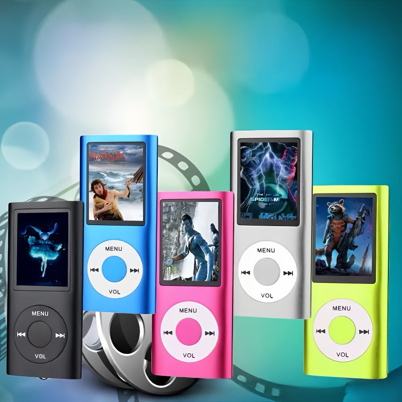 Portable MP3 MP4 Player 64GB Expandable, Voice Recorder, E-Book Reader, Photo Viewer And Video Play