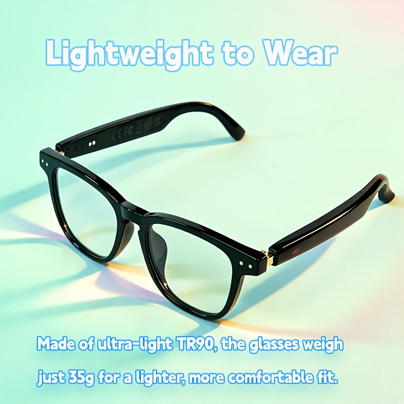 New Smart Translation Glasses, Capable Of Translating 164 Languages, Support Listening to Music And Making Calls, Suitable for Indoor Use And Driving, Universal for Men And Women, Support AI Voice Assistant, Perfect for Holiday Gifts, Valentine's Day