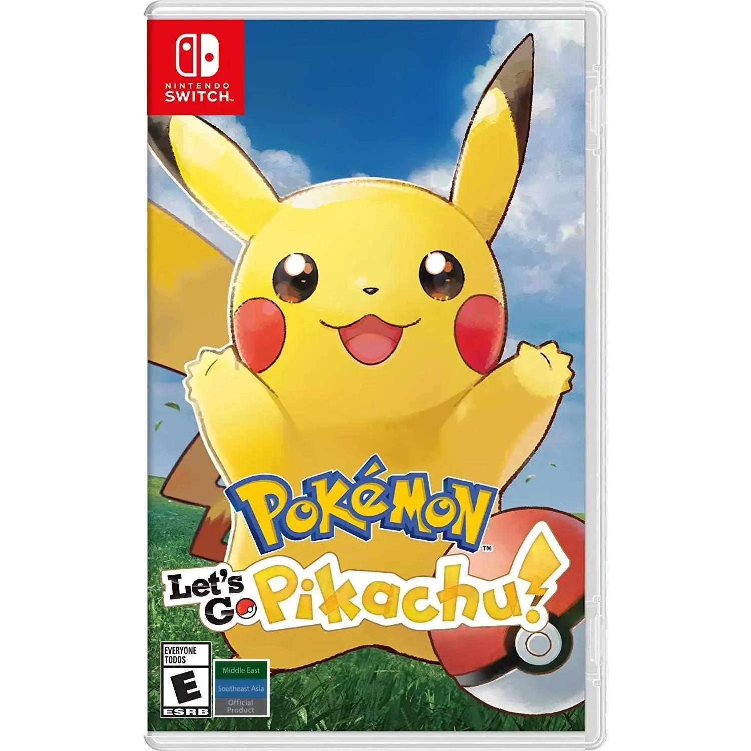 Pokemon: Let's Go, Pikachu! - Nintendo Switch (Cover - English) (US/AS)