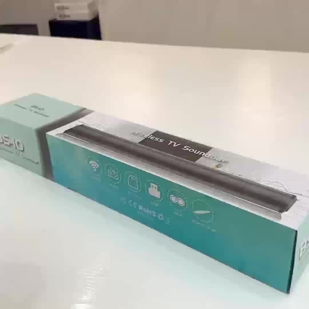 A 4D Echo Pearl Surround Sound Speaker System with Hi-Fi Subwoofer, Compatible with TVs and Computers. Features Infrared Remote Control with Both Wired and Wireless Functionality. A Portable Wireless Soundbar, Suitable for Laptops and Home Theater