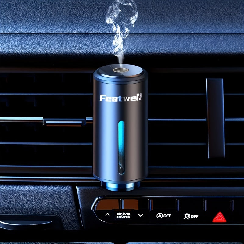 Smart Car Air Aromatherapy Diffuser, Fragrance Car Air Fresheners with Three Adjustable, Humidifier Essential Oil Diffuser for Vehicle