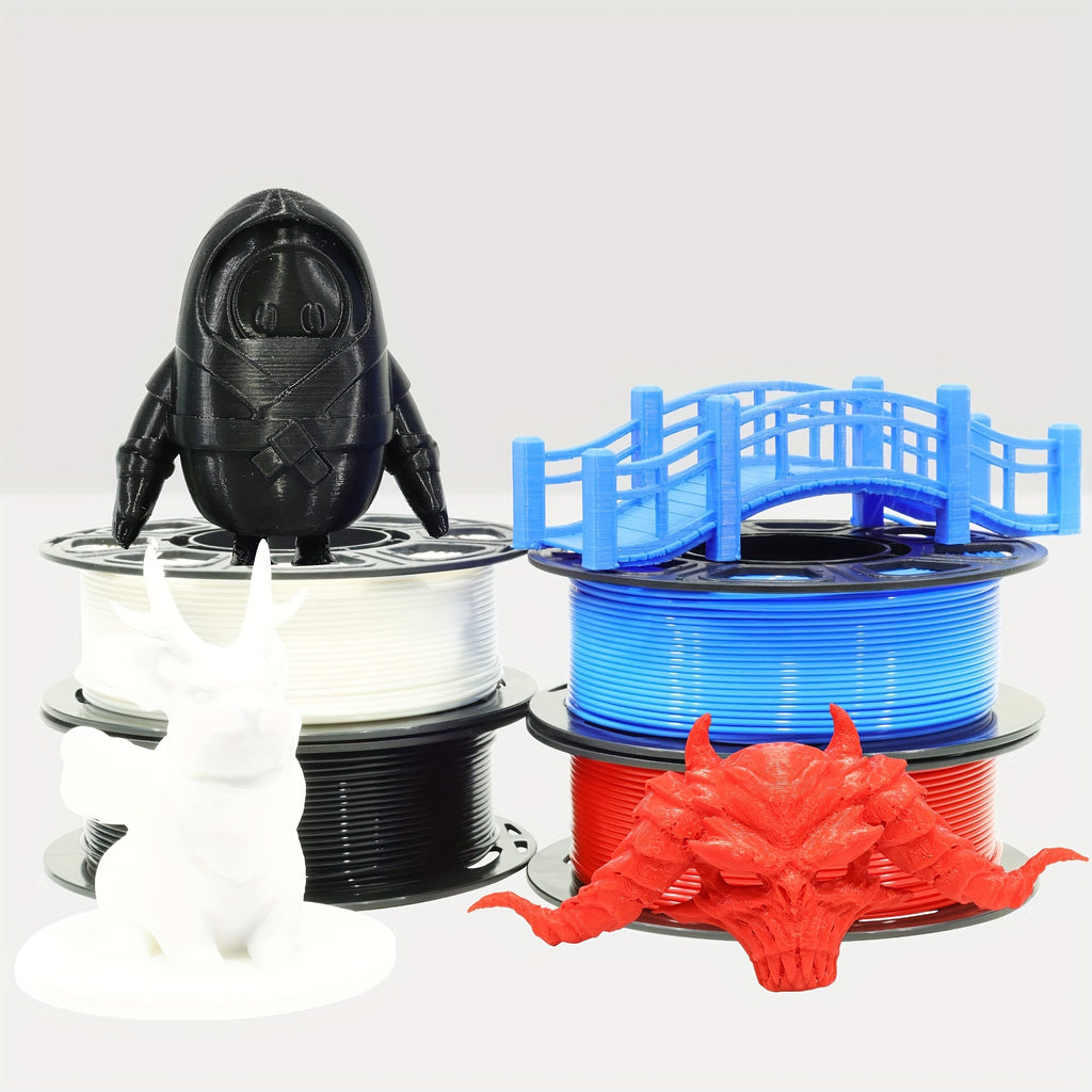 KELEIDI PETG Filament 3D Printing Consumables, High-Speed Printing High Precision Strong Toughness Neat Wiring, Suitable for Most FDM Printers, 1.75mm 1000 Grams (2.2 Pounds) 1kg