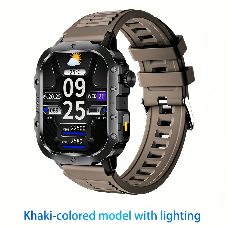 New Full-Touch Smartwatch for Men And Women Fitness Tracker with Watch Faces Wireless Calling And App Connectivity Over 100 Sports Modes Remote Camera Control Music Playback Alarm Clock Weather Forecast, The Perfect Halloween And Christmas Gift