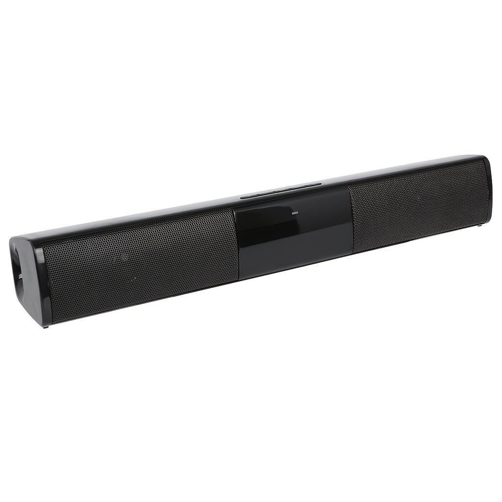 [Thanksgiving Holiday] Sound Bars for Smart TV, 13-Inch Wireless TV Soundbar Speakers, with TF/AUX/FM/USB/TWS, Surround Sound System, Crisp Sound And Easy Setup, Soundbar for TV, PC, Projector, Perfect for Thanksgiving Party, Winter Holiday
