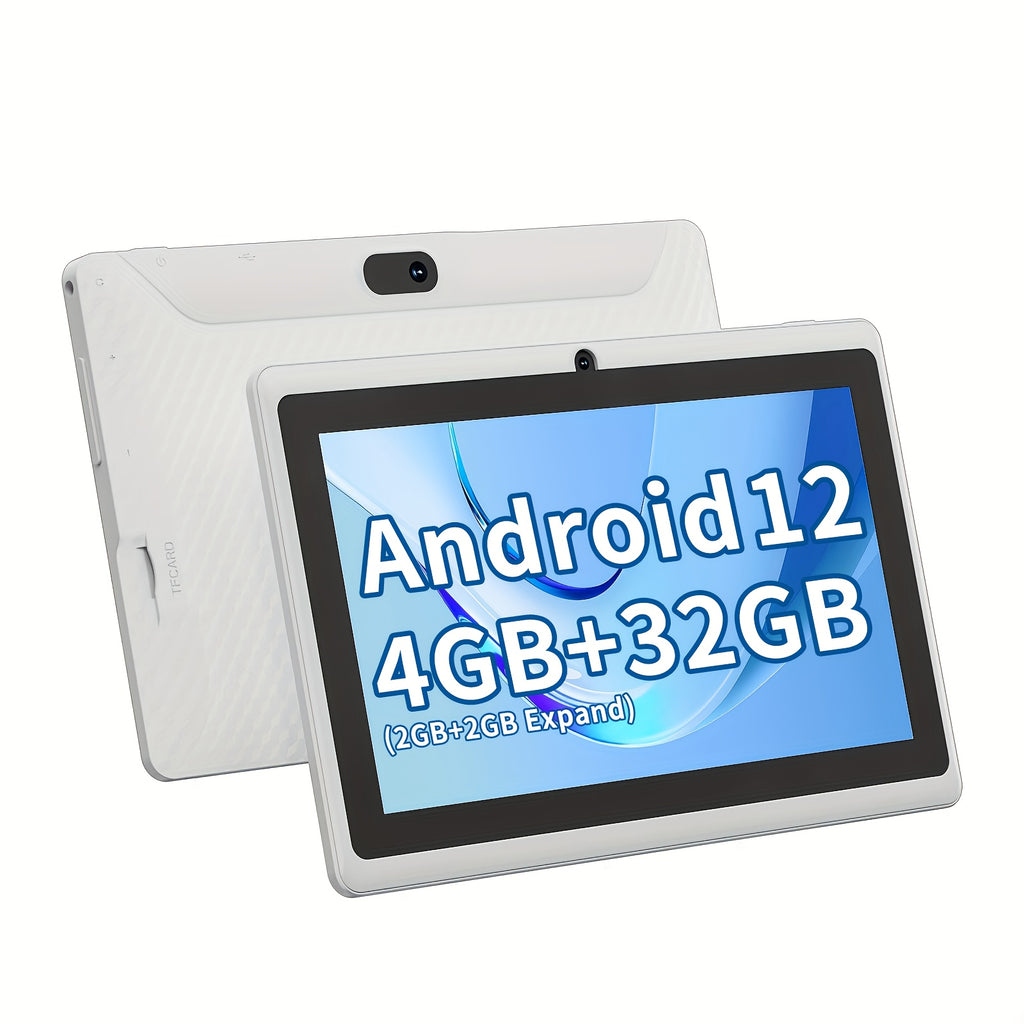 [Android 14 Tablet] PEICHENG 7-Inch, Android 14/12, CPU- A133/4GB(2GB+2GB)RAM/32GB ROM, Tablet Computer, 1024X600 High-Definition IPS Screen, 3000Mah Battery, Dual Cameras 2MP Front And 5MP Rear, 2.4G Wifi, Type C Interface, Supporting Reading, Tablet, Pa