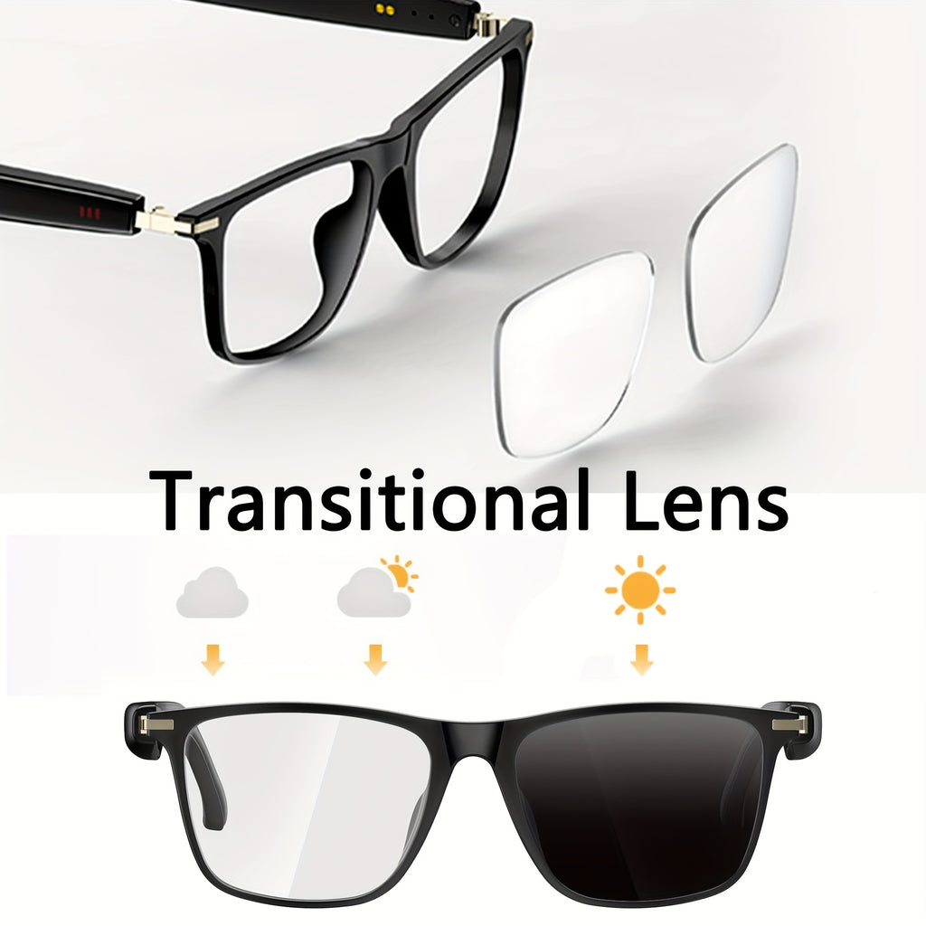 OICIIDO New AI Smart Glasses Support Real-time Translation for 160+ Languages And Video Translation. Equipped with Chat GPT System. Multifunctional Audio Glasses for Men And Women. Built-in Microphone And Speaker. HD Voice Calls And Hi-Fi Music