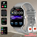 1.83 Inch Full Touch Screen Men'S And Women'S Smart Watch, USB Rechargeable, 180Mah Battery, Multi-Sport Modes, Positioning Navigation, Call And Email, Dual TPU Straps, Remote Camera/Music Player, Sports Outdoor Fitness Watch