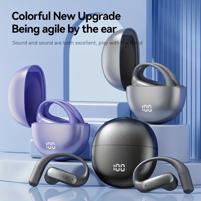Real-Time Languages Smart AI Translation Earbuds - Translate In Real-Time, Providing Precise Simultaneous Interpretation to Eliminate Language Obstacles for Seamless Business Trips, Social Interactions, Education, Work, And Conferences,