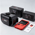2026 New Mini 3DVR Glasses And Handheld Game Console Set, HD Virtual Reality Glasses with Retro Handheld Game Console, Small Head Size Friendly, Immersive Viewing, Portable Design, Play Games Anytime, Retro Nostalgic Game Console