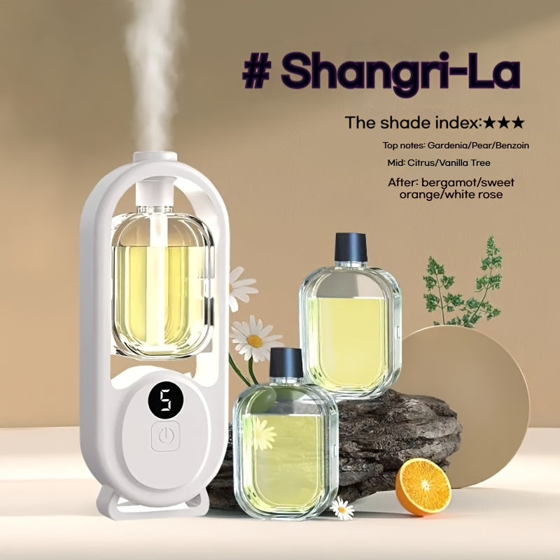 Sonic Technology Aromatherapy Humidifier with 7 Color LED Light - Quiet, USB Powered Mini Essential Oil Diffuser for Bedroom, Office, Cafe & Yoga And Bedroom Deodorization, Timer Setting, Humidifier, 5.07 Oz, SAP