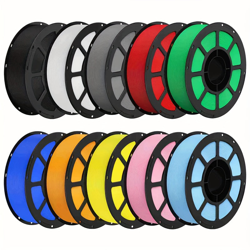 KELEIDI PETG Filament 3D Printing Consumables, High-Speed Printing High Precision Strong Toughness Neat Wiring, Suitable for Most FDM Printers, 1.75mm 1000 Grams (2.2 Pounds) 1kg