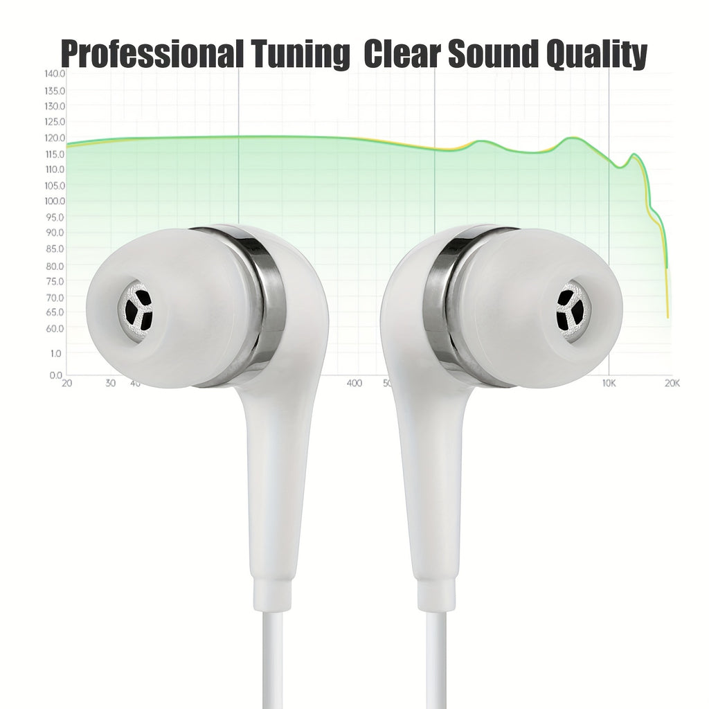 10Pcs Universal 3.5mm Earphones For Samsung S10 S8 S9 Built-in Microphone In-Ear Wired 3.5mm Headsets For Huawei Xiaomi Phone