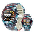 [Smart Watch for Men] Smart Watch for Men with LED Flashlight & 1.32" TFT Screen | Answer/Make Calls, 100+ Sport Modes, SOS, Sleep Tracker, Fitness & Health Watch for iPhone/Android - Cool Gifts for Men