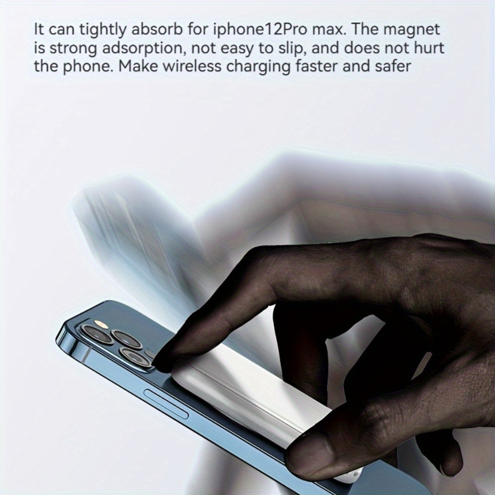 Ultra-Thin Magnetic Power Bank, 12900mAh Wireless Portable Charger, Wired 20W Fast Charging Battery Pack, Compatible with Magsafe, for iPhone 17/16/15/14/13/12 Series for SamSung for Android, Comes with USB C Charging Cable