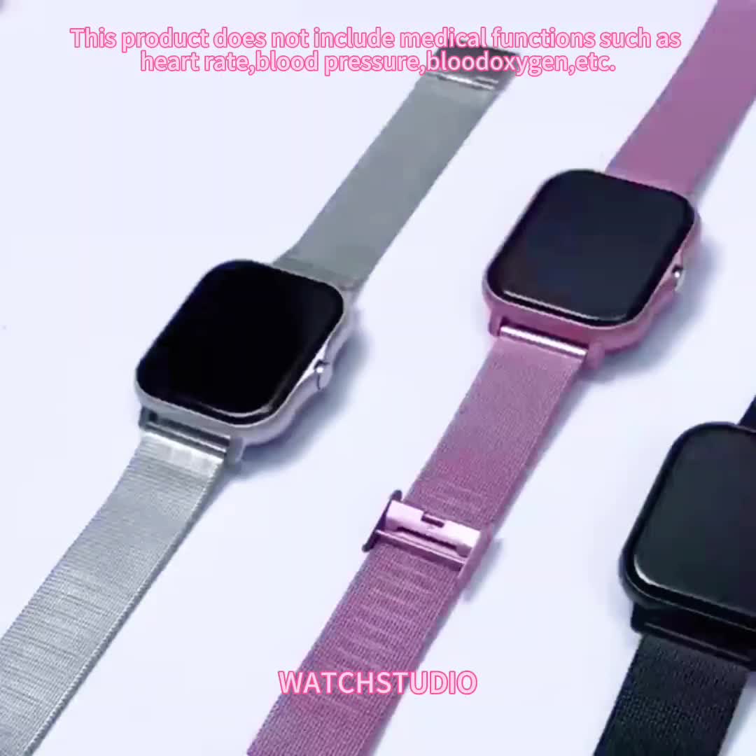 Full Touch Screen Smartwatch (for Answering/making Calls), USB Charging, Wireless Calling And Message Reminders, Email Display, Location Navigation, Remote Camera/music Player, Perfect Gift For Family And Friends, 1.83-inch TFT Large Display Screen