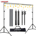LANKEMP, with Dimensions Around 6.6 by 6.6 Feet (About 2 by 2 Meters), Is a Photography Backdrop Kit Ideal for Events. It Includes Four Clips, Making It Perfect for Weddings, Decorations, Parties, Photo Booths, And Projection Screens