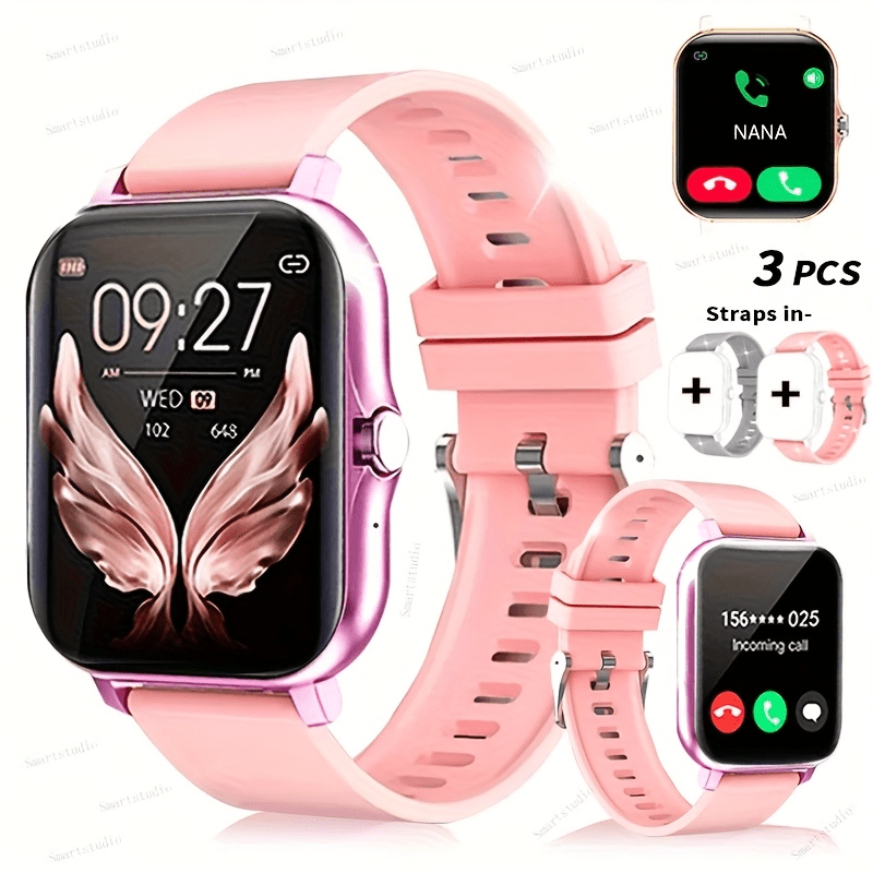 Smart Watch, Answering, with Wireless Calling, Message Viewing, Multifunctional, Multiple Sports Modes, Music Playback Perfect Gift for Men And Women, Perfect Choice for Gifts, Suitable for Android And iPhone, Remote Camera And Positioning, 1.83-inch