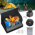 XHJ Upgraded Portable 4.3-Inch High Definition Underwater Fishing Camera with Triple Light Shielding And Night Vision, HD Camera And Bait Monitor, Complete Fishing Kit
