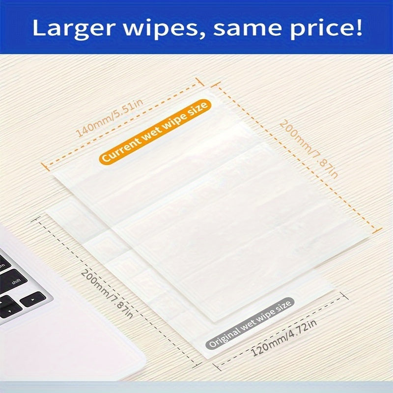 [LCD Screen Cleaning] 40/80 Pieces Per Box Individually Packaged Cleaning - Portable LCD Screen Cleaning for Mobile Phones, Computers, LCD TVs, Tablets, Notebooks, Quick Dust Removal And Stain Removal - Essential Cleaning Tools for The Home