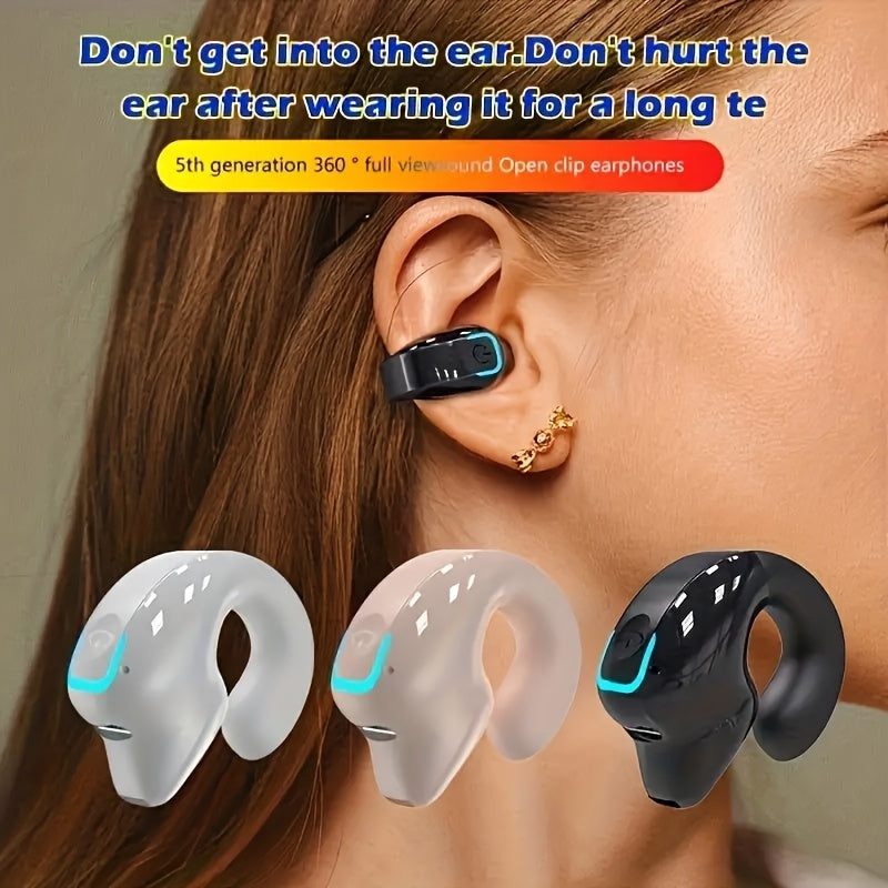 Wireless Noise-Cancelling Headphones, Lightweight And Sensitive Design, USB Type-C Charging, 5-Hour Battery Life, Compatible with Smartphones - Perfect Gift, Hands-Free Calls | Stylish And Portable In-Ear Headphones