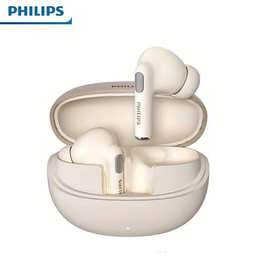 PHILIPS Wireless Earbuds - Wireless Headphones Condenser Microphone, USB-C Charging, For Android Phones, Portable Headphones Modern Headphone Design, Perfect Tech Gift For Birthday Christmas Halloween Easter New Year