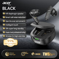 [Acer 2026 New] TWS Wireless Headset Heavy Bass Stereo Calling Noise Cancellation Ultra Long Lasting Sports Running In-Ear Low Latency Gaming Mode HIFI Audio Gift Recommended Multi-Device Compatible Mobile Phone, Tablet, Laptop with Charging Case