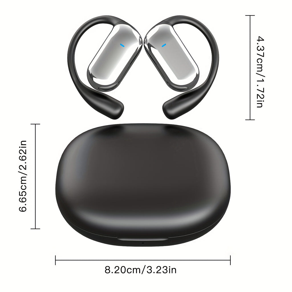 AI Real-time Translation Of Bluetooth Wireless Earphones, Wireless Bluetooth Earbuds (Bluetooth 6.1 TWS) 144 Languages Real-time Translation In Ear Wireless Earphones, Real-time Translation Of Meeting Notes, Compatible with All Smartphones, Wireless