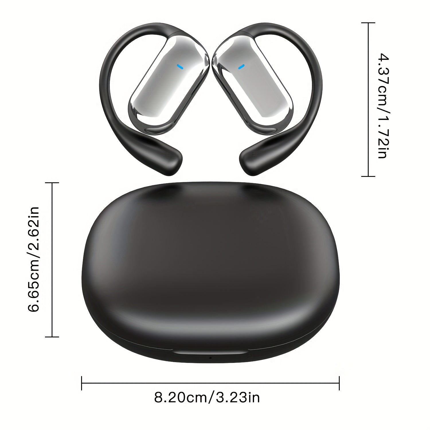 AI Real-time Translation Of Bluetooth Wireless Earphones, Wireless Bluetooth Earbuds (Bluetooth 6.1 TWS) 144 Languages Real-time Translation In Ear Wireless Earphones, Real-time Translation Of Meeting Notes, Compatible with All Smartphones, Wireless
