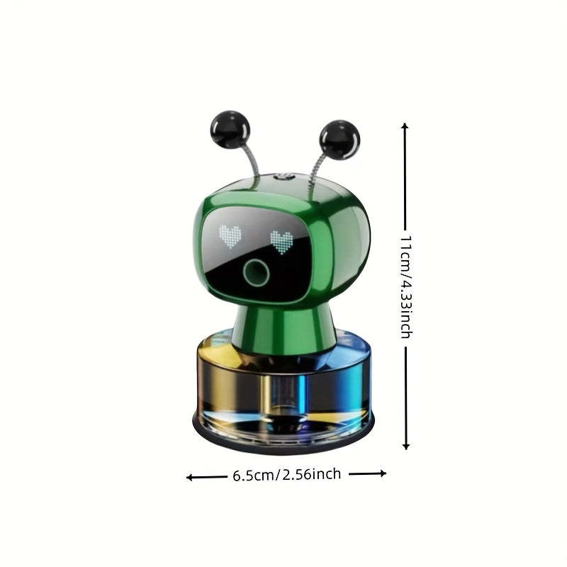 Smart Car Air Freshener, Artificial Intelligence Rechargeable Car Aromatherapy Diffuser, Equipped With Smart Eyes, Smart Car Aromatherapy With Four-level Adjustable Function, Is A Great Gift.