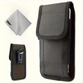 Phone Case: Universal Fit 5.5 to 6.5 Inch Cellphone, Ultra-Slim Durable Vertical Cell Phone Holster Pouch Wallet Case with Belt Clip, for iPhone for Samsung for Moto Phones Etc