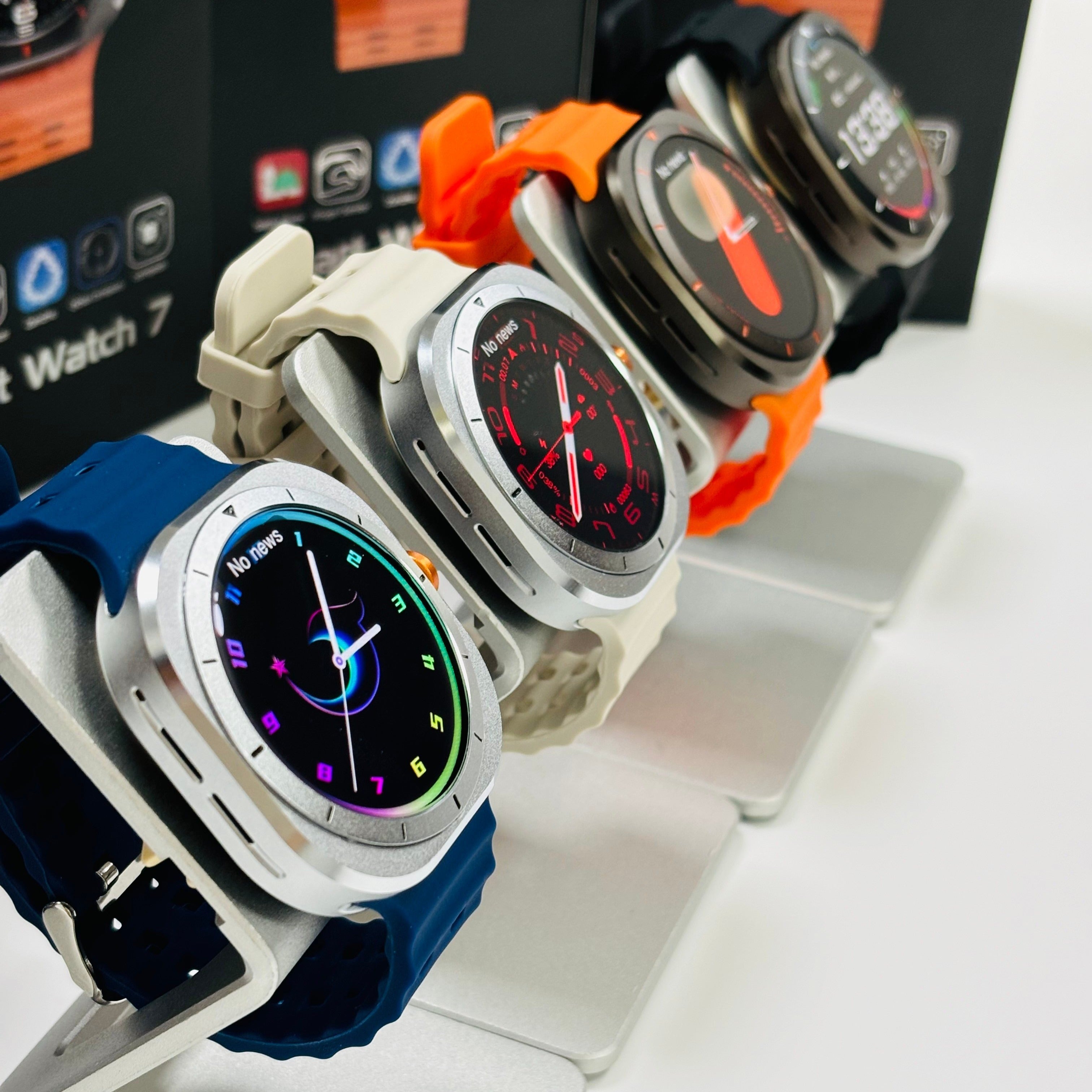 Smart Watch, Wireless Calling(Answer/Make Calls), Big Screen Watch, 100 Modes, Fitness Tracker, Wireless Charger, Voice Assistant, 2 Straps, Customizable Watch Faces, Ultra Smart Watch, Smart Watch with SIM Card, Small Smart Watch