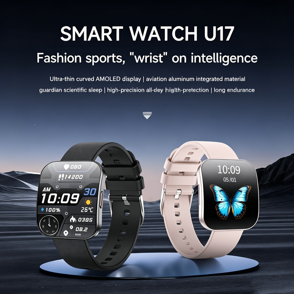 Smart Watches for Women, 1.85" Full Touch Curved Screen Smart Bracelet with Answer/Make Call, Message Reminder, Multiple Sports Modes, Camera Control/Music, Compatible with Android And Iphone, Fitness Watch for Men/Women - Friend Gift, Birthday Gift
