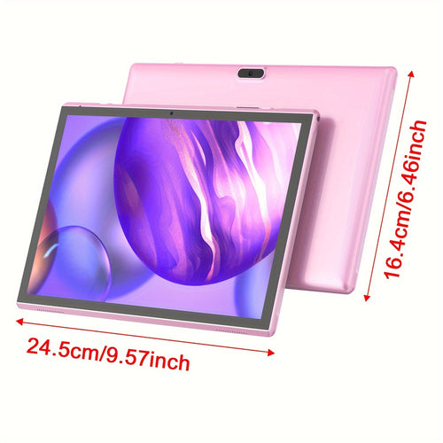 10.1Inch for Android 14Tablet, RK3326S 4-Core 6GB (2GB+4GB Expansion)RAM 32GB ROM Support Wi-Fi 6, 10.1 Inch Tablet, FHD IPS Touch Screen, 2MP Front 8MP Back Camera, Type-C Tablete G-sensor, 6000mAh Larger Battery