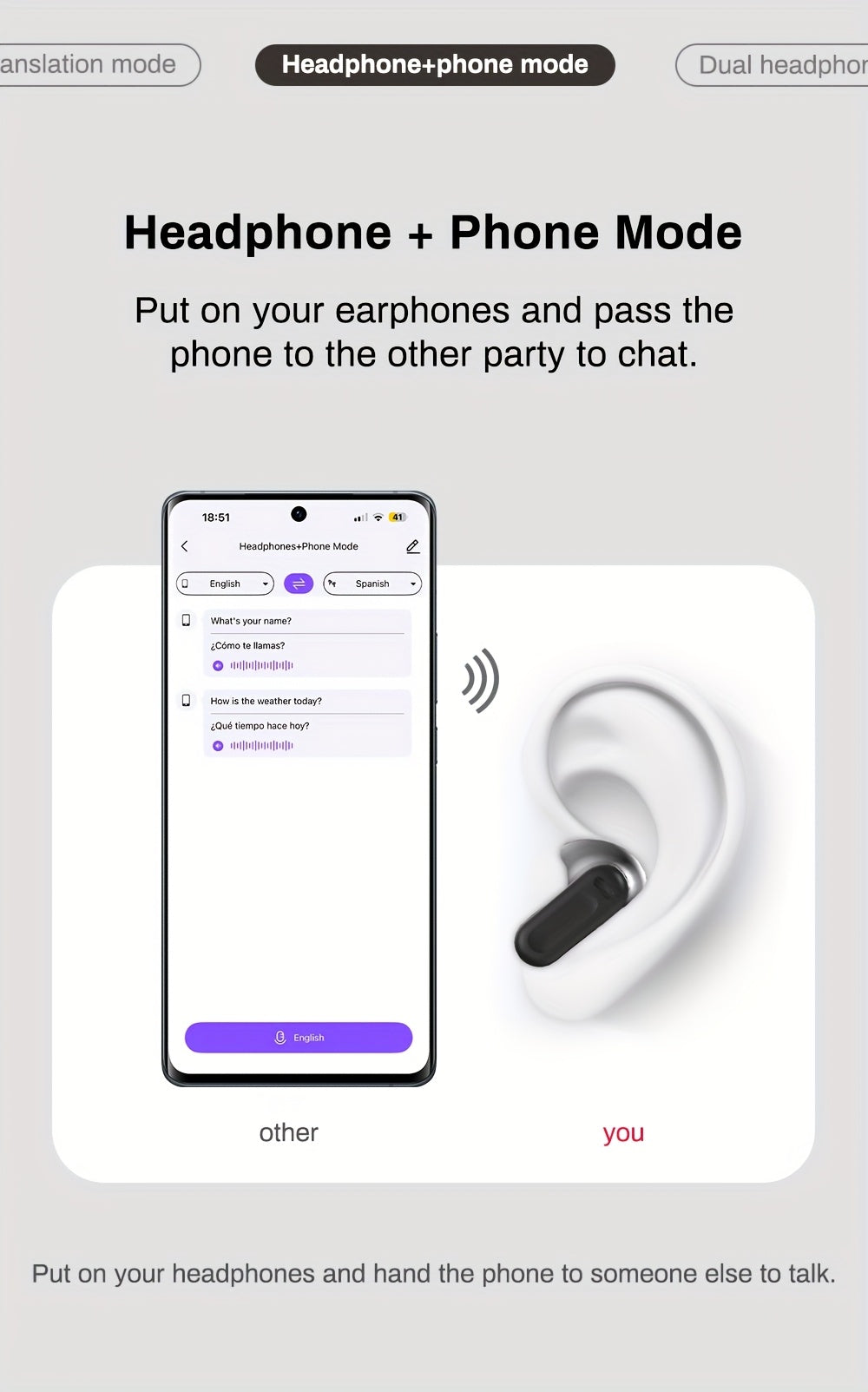 HTC NE20 New Ai Ai Translation Earphones, Real-time Translation Of 134 Languages, High-definition Screen Display, Multifunctional Earphones, Wireless 6.0 Tws High Fidelity Sound Quality, Long Battery Life, Suitable For Exercise, Daily Wear