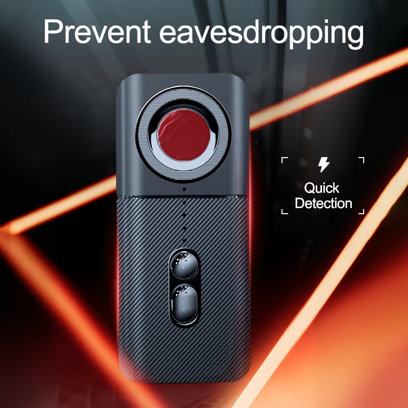 T3 Smart Detector, Universal Anti-spy Device with Night Vision, LED Display, GPS Tracking, Anti-aiming, Camera Detection, USB Rechargeable Lithium Polymer Battery, Suitable for Wireless Cameras And Hidden GSM Devices