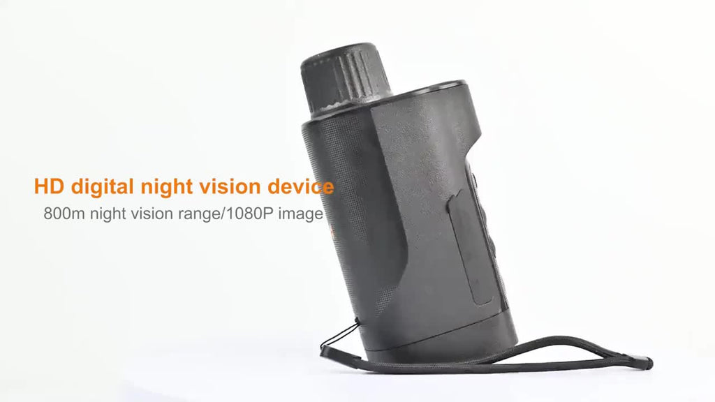 5W Night Vision Goggles | 1080P Night Vision Monoculars with 10X Digital Zoom, 2600FT Night Range, 2" Screen for Hunting, Camping, Wildlife Observation, and Home Security
