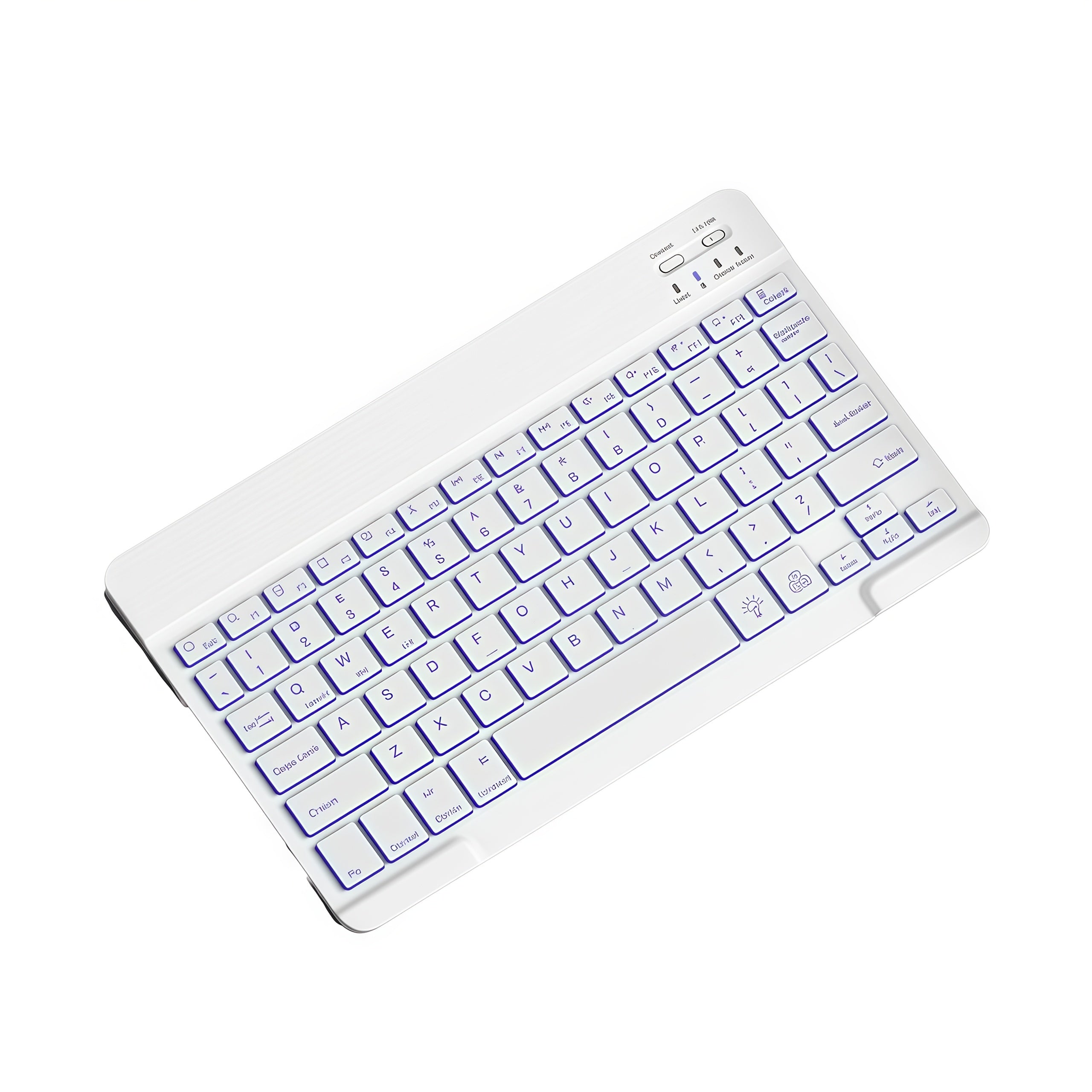 KLZO Keyboard and Mouse Combo Compatible for PC, Computer Set with Color-Changing Backlight, 7 Color RGB, Quiet Scissor- Keys, Ultra-Thin Compact, - (No Adapter Included)