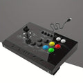 DOYO Arcade Stick KT511 supports SWITCH/PS3/PC/Android platform; supports Turbo acceleration; metal case, ergonomic design; the stick adopts a small 8-way square gear design, turning 45 degrees has a sense of direction, effectively improving the accuracy