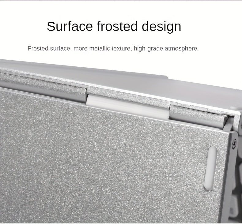 Ultra-thin Wireless Foldable Keyboard, Rechargeable Magnetic 7.3mm Ultra Slim and Compact Keyboard with Media Hotkeys for Computer Desktop PC Laptop Smart TV