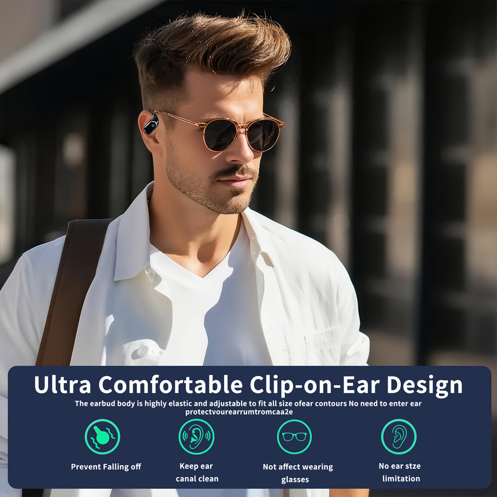 AI Language Translator Earbuds, OWS Real-Time 3-in-1 Translation Earbuds 156 Languages & Accents, Translation Device for Travel Business Learning, Bluetooth 5.1 Bluetooth Earbuds, Headphones, Audifonos, Openearbuds