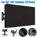 Outdoor TV Cover, Television Protective Cover, Patio Furniture Cover,  TV Dustproof Cover Fits 55-58"