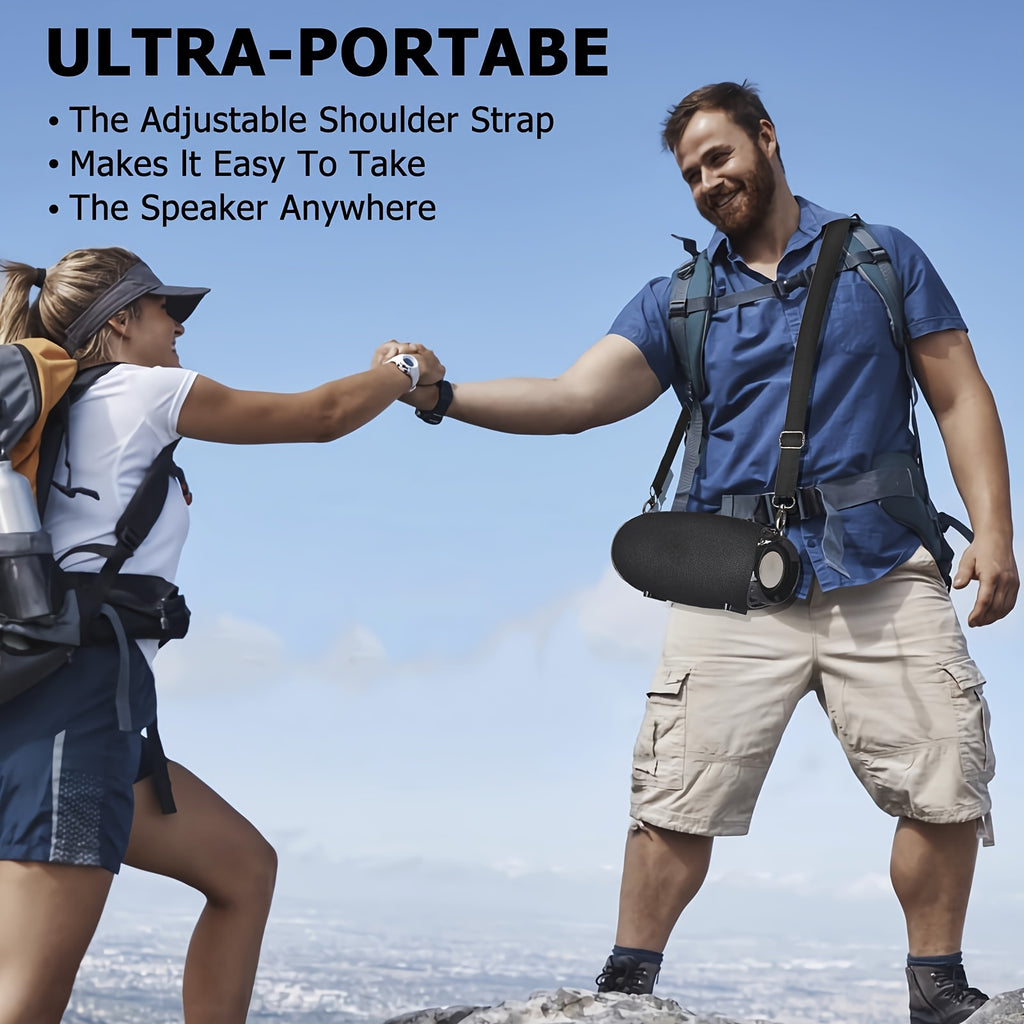 Wireless Stereo Speaker/Portable Outdoor Bluetooth Speaker/10H Playtime/Loud Bass For Parties, Travel, And Camping/Surround Sound