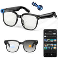 Smart Camera Glasses, 8MP HD Video Recording Glasses (with Audio Function), Wireless Camera With Photochromic Lenses, Real-time Translation, Voice Assistant, Object Recognition, Hands-free Music And Calls.