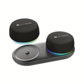 [Portable Dual Speakers] The Latest Compact And Portable Speaker With A Charging Base, 60-Hour Super Long Battery Life, Suitable For Computers And Mobile Phones, Powerful Penetration, Dual Speakers With High-Quality Sound, Strong Bass Surround Stereo Soun