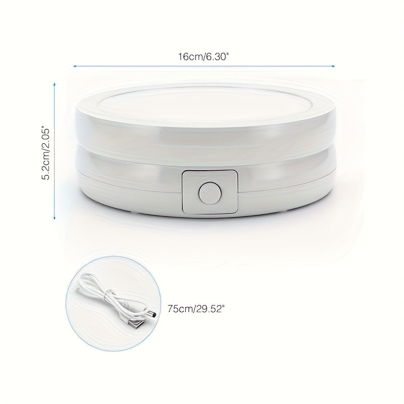 Mirror Light with Light, 10x Magnifying Glass Vanity Mirror, Bright LED Travel Makeup Mirror, Double-sided Makeup Mirror, Table Mirror Can Be Used for Bathroom, Beauty Tool Companion, Makeup Mirror, Ladies' Gift/USB Power/battery Power