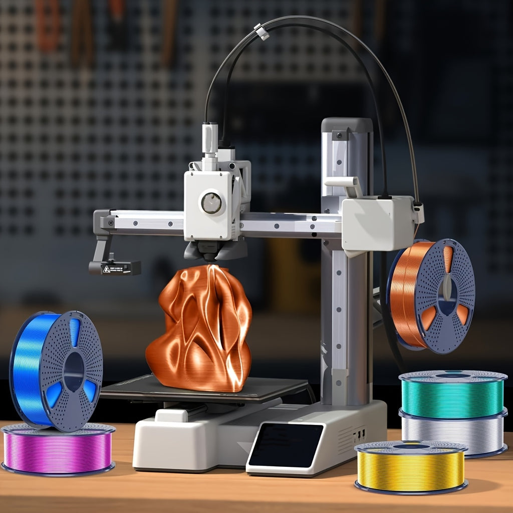 1kg (2.2lbs) SUNLU PLA+ 3D Printer Filament | 1.75mm Diameter, Smooth and Glossy End, Good Rendering, Dimensional Accuracy +/- 0.02mm