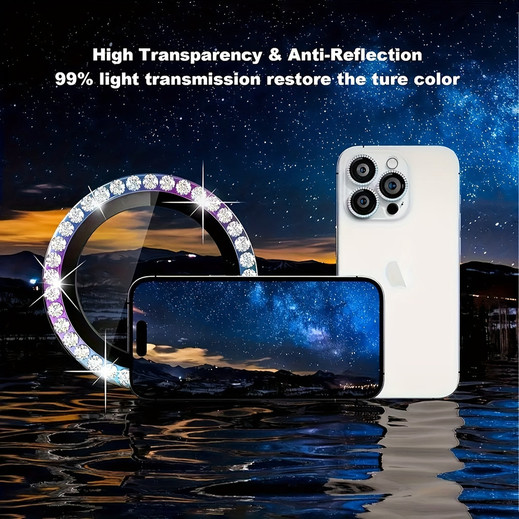 Mobile Phone Lens Film Resembling Bricks for Various for Apple Models Including 16Pro, 16Promax, And Others, with Mixed Installation Options